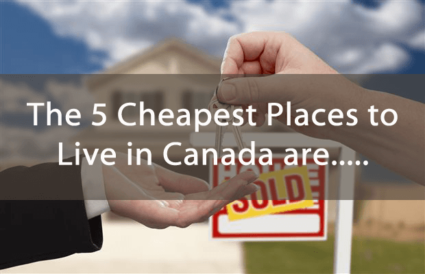 Cheapest place to live in Canada