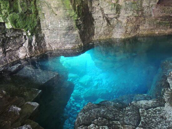 Cyprus lake Grotto