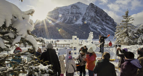 LAke Louise Winter festival